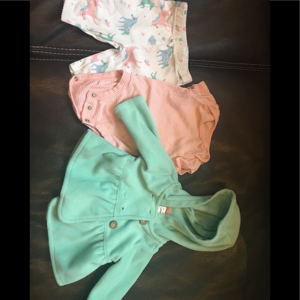 Adorable newborn outfit with pea coat!